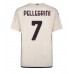 AS Roma Lorenzo Pellegrini #7 Borta matchtröja 2023-24 Kortärmad Billigt